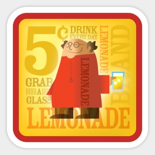 Lemonade Man Sticker